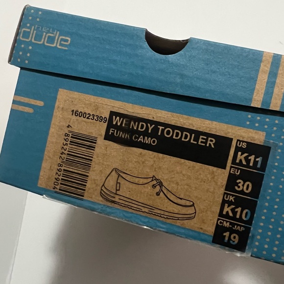 Hey Dude | Funk Camouflage Wendy Toddler Slip On Shoes - Picture 4 of 4